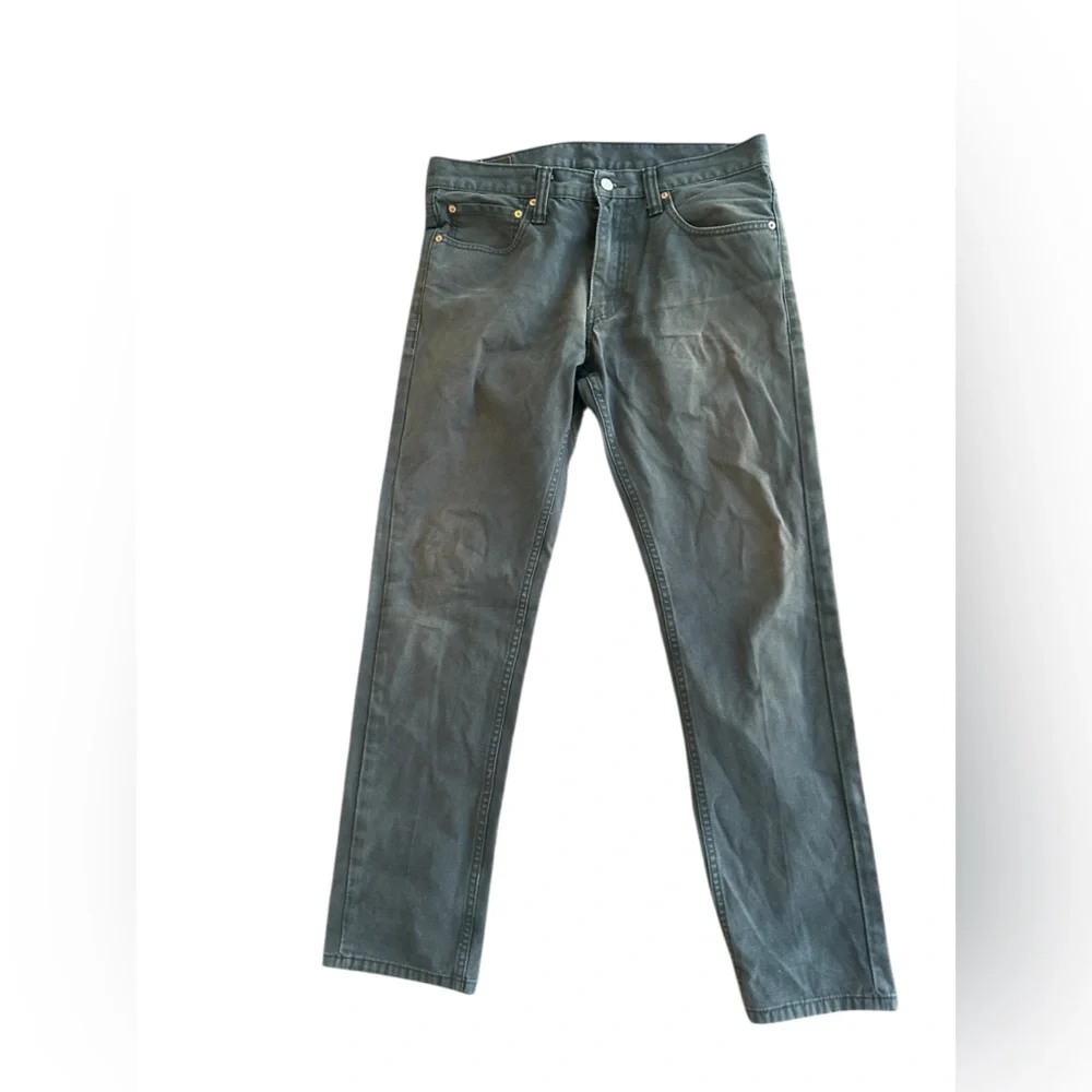 Levi’s 511 Slim Straight Fit Jeans W34 L32 Charcoal Gray